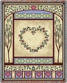Love Quilt II Tapestry Throw