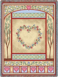 Love Quilt Pastel Throw