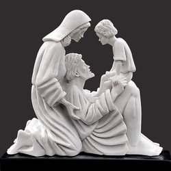 Love's Bond Christian Art Sculpture by Timothy P. Schmalz