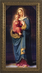 Madonna and Child by Franz Ittenbach - 2 Framed Options
