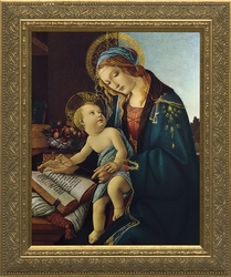 Madonna and Child by Alessandro Botticelli - 4 Framed Options