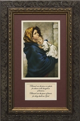 Madonna of the Streets with Prayer Framed