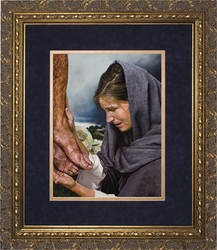 Mary�s Sorrow by Jason Jenicke - 2 Matted & Framed Options
