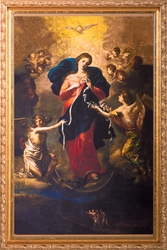 Mary, Undoer of Knots - 3 Standard Gold Framed Options
