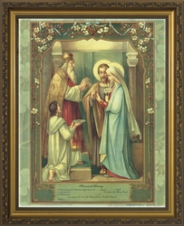 Memorial of Marriage Framed Christian Wall Decor