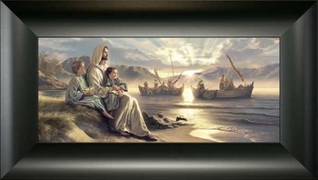 Men of Galilee by Simon Dewey - 4 Framed Options