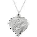 My Beautiful Child� Heart Necklace by Susan Howard - Sterling Silver