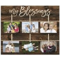 My Blessings Pallet Decor Photo Frame - Christian Home & Wall Decor