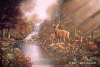 My Soul's Desire by William Hallmark - 2 Unframed Options