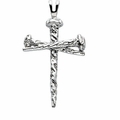 Nail Design Cross Pendant - 5 Options Available