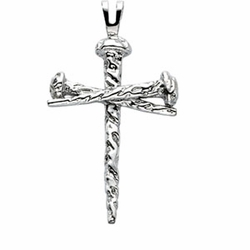 Nail Design Cross Pendant - 5 Options Available