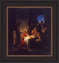 Nativity by Carl Bloch - 5 Canvas Options 