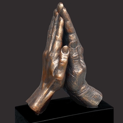 One Flesh Desktop Christian Sculpture by Timothy Schmalz