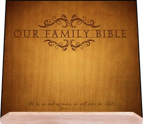 Our Family Bible Stand