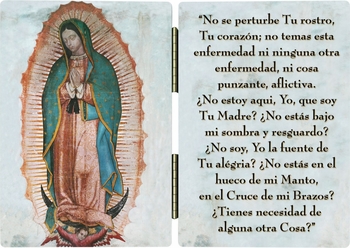 Our Lady of Guadalupe (Spanish) Diptych