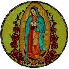 Our Lady of Guadalupe Stained Glass Art