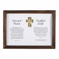 Pastor And Wife Framed Appreciation Gift