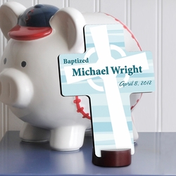 Personalized Baptismal Celtic Cross
