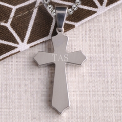 Personalized Classic Cross Necklace