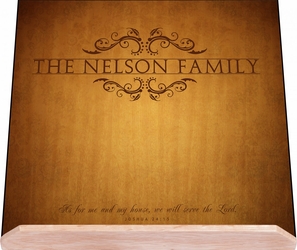 Personalized Full Color Bible Stand