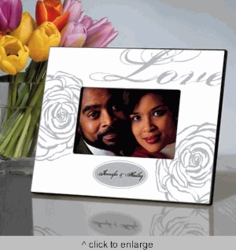 Personalized Love Picture Frame - White