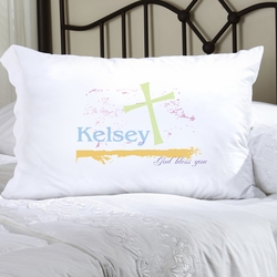 Personalized Pastel Grace Pillow Case
