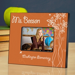 Personalized Teacher Picture Frame - Breath of Spring