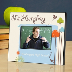 Personalized Teacher Picture Frame - Nature's Song