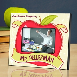 Personalized Teacher Picture Frame - The Big Apple