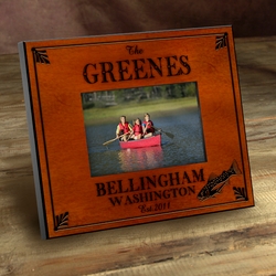 Personalized Trout Picture Frame
