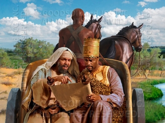 Philip And The Ethiopian Eunuch - 13 Selections Available