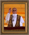 Pope Francis Arrives on Balcony - 3 Framed Options