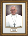 Pope Francis Formal - Matted & Framed With Signature