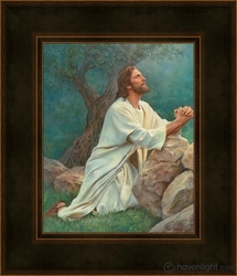 Prayer at Gethsemane by Del Parson - 4 Framed & Unframed Options