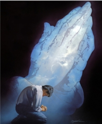 Prayer Warrior by Danny Hahlbohm - Unframed Christian Art