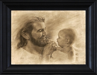 Precious by David Bowman - Jesus with Baby - 9 Framed & Unframed Options