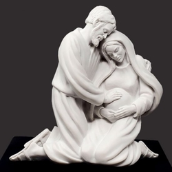 Pregnant Holy Family Expecting by Timothy Schmalz