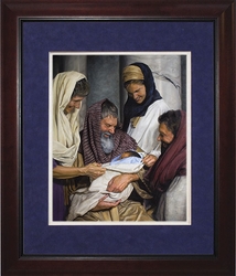 Presentation in the Temple II Jason Jenicke - Matted w/Cherry Frame
