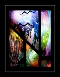 "Psalm CXXXIX 17" by Sevenapples - Framed Christian Art 