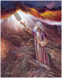Recieving The Commandments by Elfred Lee - 28 Options Available