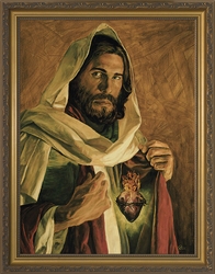 Sacred Heart of Jesus by Jason Jenicke - 2 Framed Options