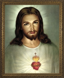 Sacred Heart (Traditional) - 4 Framed Options