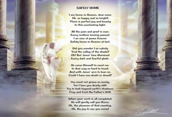 Safely Home by Danny Hahlbohm - Unframed Christian Art