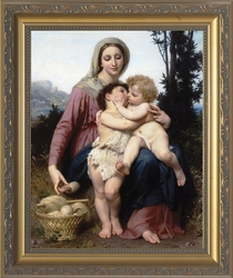 Sainte Famille by William Adolphe Bouguereau - 3 Framed Options