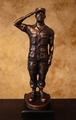 Saluting US Army Soldier With Cap by Niels Andersen