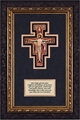 San Damiano Crucifix with Prayer Framed