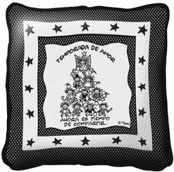 Season of Love Pillow in Spanish