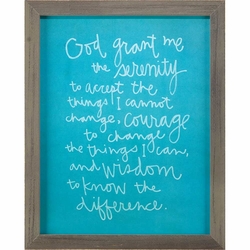 Serenity Prayer Home Decor - Christian Home & Wall Decor
