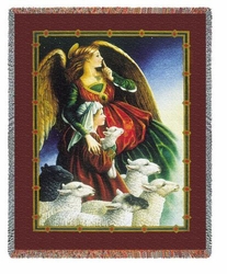 Shepherd Boy & Angel Throw