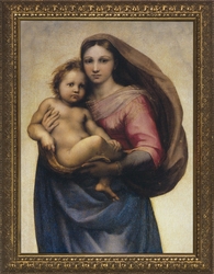 Sistine Madonna (Detail) by Raphael - 4 Framed Options